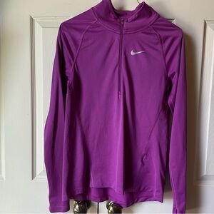 Nike Purple Half-Zip Pullover